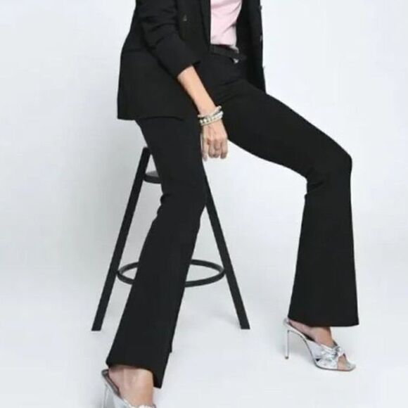 BETABRAND Dress Yoga Bootcut Pants Black Size Small - Picture 3 of 7